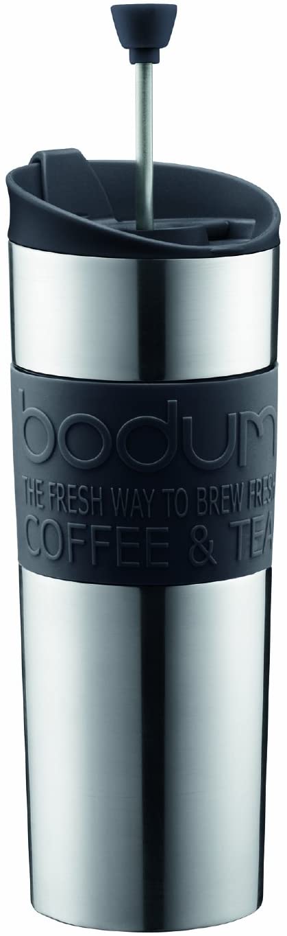 Bodum Travel Press, Stainless Steel Travel Coffee and Tea Press Bodum Travel Press, Stainless Steel Travel Coffee and Tea Press